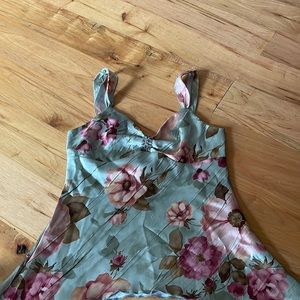 A.BYER top floral size L